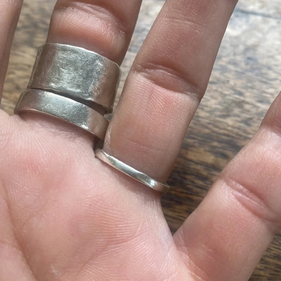 Sterling silver design ring - Picture 6 of 7